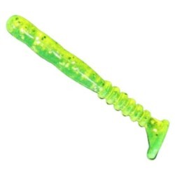 Shad Reins Rockvibe Shad, Chartreuse Silver Glitter, 3cm, 18buc/plic