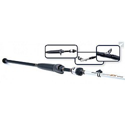 Lansetă Okuma Helios SX Casting, 1.95m/7-18g, 2buc
