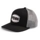 Șapcă Penn Trucker, culoare Black Heather Grey