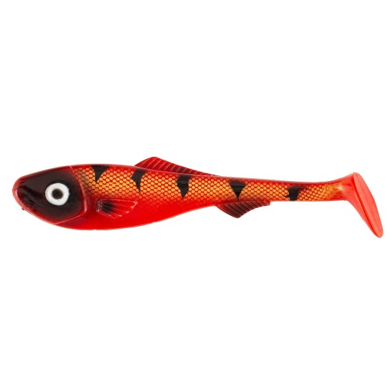 SHAD ABU GARCIA BEAST ZANDER SHAD RED TIGER 9CM