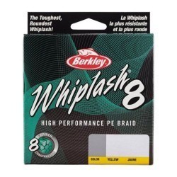 Fir textil Berkley Whiplash 8 Yellow 0.25mm, 39.7kg, 150m