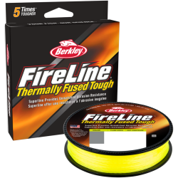 FIR TEXTIL BERKLEY FIRELINE® FUSED ORIGINAL FLAME GREEN 0.20MM/13.9KG/150M