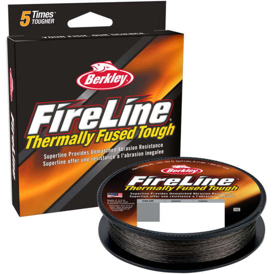 FIR TEXTIL BERKLEY FIRELINE® FUSED ORIGINAL SMOKE 0.25MM/18.4KG/300M