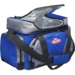 GEANTĂ SPINNING + 4 CUTII BERKLEY SYSTEM BAG, LARGE, BLUE/GRAY/BLACK, 47x21.5x31CM﻿
