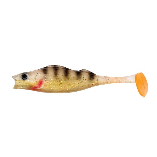 SHAD BERKLEY PULSE REALISTIC PERCH GOLD PERCH 7CM
