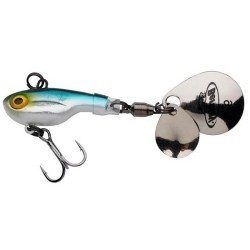 Spinnertail Berkley Pulse Spintail, Blue Silver Glitter, 6cm/9g