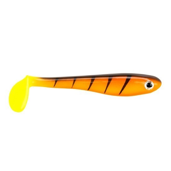 SHAD BERKLEY POWERBAIT HOLLOW BELLY HOT YELLOW PERCH 10CM 4BUC/PLIC SHAD BERKLEY POWERBAIT HOLLOW BELLY HOT YELLOW PERCH 10CM 4BUC/PLIC