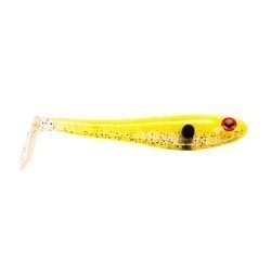 SHAD BERKLEY POWERBAIT HOLLOW BELLY SPECKLED LIME 10CM 4BUC/PLIC