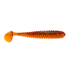 GRUB BERKLEY POWERBAIT SWIMMER SOFT CARROT 9.5CM 6BUC/PLIC