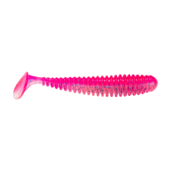 GRUB BERKLEY POWERBAIT SWIMMER SOFT HOT PINK 9.5CM 6BUC/PLIC