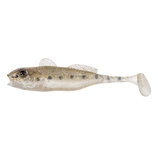 SHAD BERKLEY PULSE REALISTIC GOBY SALT-PEPPER 7CM