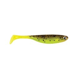 SHAD BERKLEY POWERBAIT SNEAKSHAD BROWN-CHARTREUSE 5CM 6BUC/PLIC