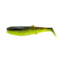Shad Savage Gear Cannibal Shad Chartreuse Pumpkin 6.8cm/3g, 1buc/plic