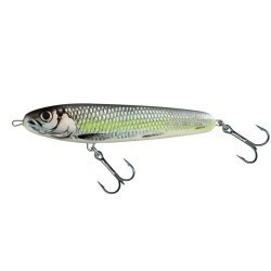 Vobler Salmo Sweeper, Sinking, Silver Chartreuse Shad, 10cm/19g