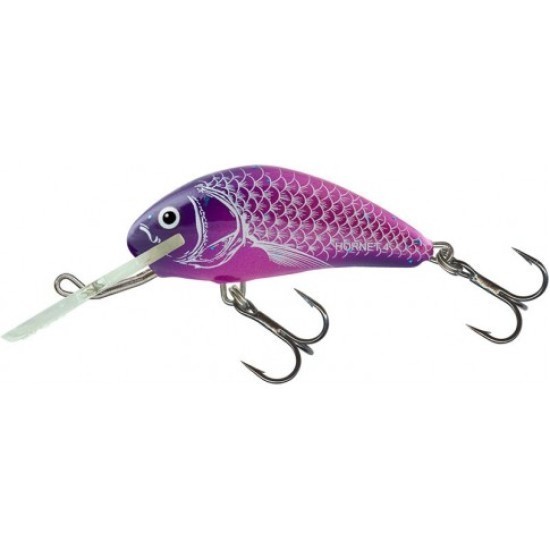 VOBLER SALMO HORNET SINKING  H4S UV PURPLE 4CM 4G