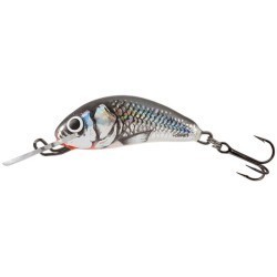 VOBLER SALMO HORNET SINKING  H4S HOLOGRAPHIC GREY SHINER 4CM 4G