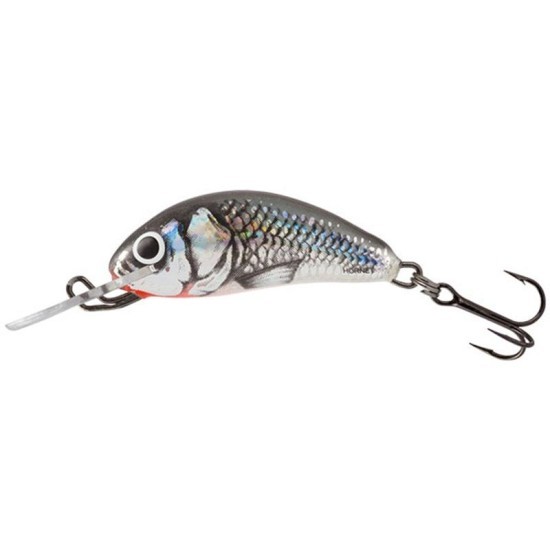 Vobler Salmo Hornet H4F, Floating, Holographic Grey Shiner, 4cm/3g
