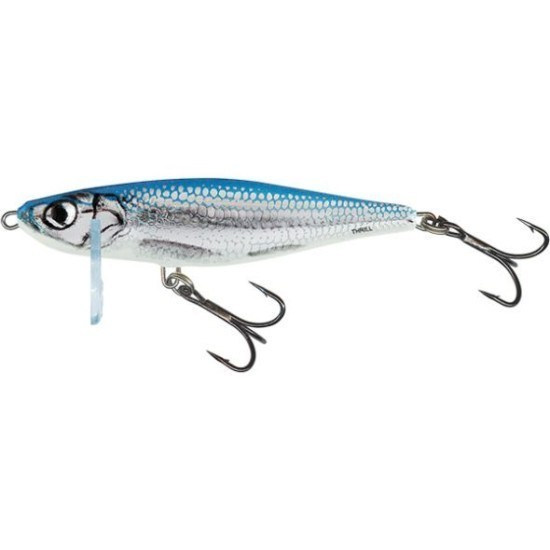 Vobler Salmo Thrill, Sinking, Blue Fingerling, 7cm/13g Vobler Salmo Thrill, Sinking, Blue Fingerling, 7cm/13g