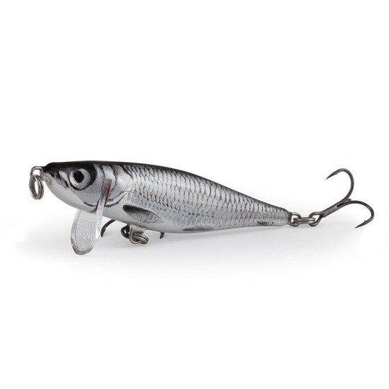 Vobler Salmo Thrill, Sinking, Black Metallic Bleak, 7cm/13g