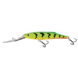 VOBLER SALMO FREEDIVER SUPER DEEP RUNNER GREEN TIGER 7CM 8G