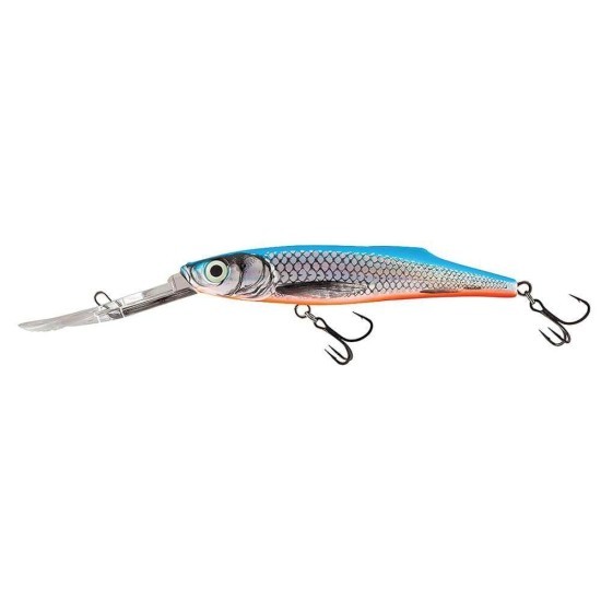 VOBLER SALMO FREEDIVER SUPER DEEP RUNNER SILVER BLUE 12CM 24G