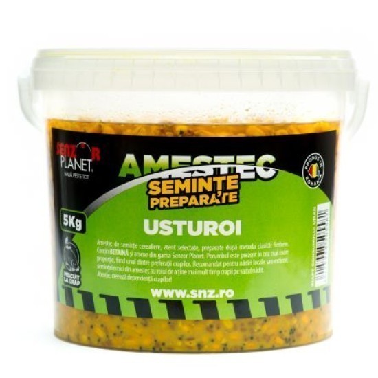 Amestec semințe Senzor Planet, Usturoi, 5kg/găleată