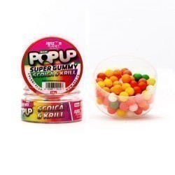 Pop-up Senzor Planet Super Gummy, Scoică & Krill, 6mm/15g