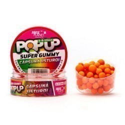 Pop-up Senzor Planet Super Gummy, Căpşună & Usturoi, 6-8-10mm/30g