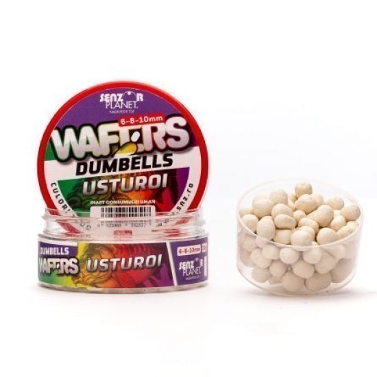 Wafters Senzor Planet Dumbells, Usturoi, 6-8-10mm/30g