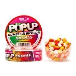 Pop-up Dumbells Senzor Planet Bicolor, Ananas, 8mm/30g