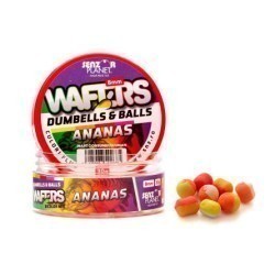 Wafters Senzor Planet Dumbells & Balls Bicolor, Ananas, 8mm/30g