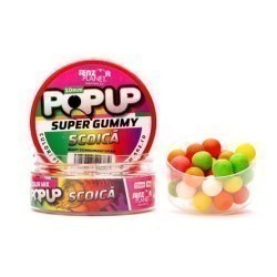 Pop-up Senzor Planet Super Gummy, Scoică, 10mm/30g