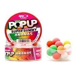 Pop-up Senzor Planet Super Gummy, Ananas, 14mm/30g