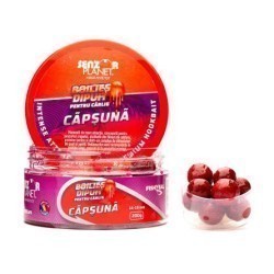 Boilies dipuit pentru cârlig Senzor Planet, Căpșună, 16-18mm/200g