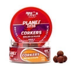 Boilies critic echilibrat Senzor Planet Corkers, Planet 1016 Squid & Afine, 16-20mm/150g