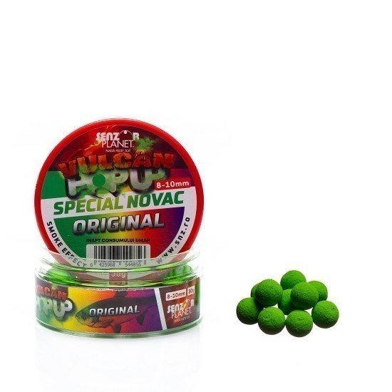Pop-up novac fumigenă Senzor Planet Vulcan, Original (Anason-Usturoi), 8-10mm/30g Pop-up novac fumigenă Senzor Planet Vulcan, Original (Anason-Usturoi), 8-10mm/30g