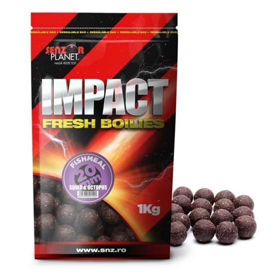 Boilies Senzor Planet, Squid&Octopus, 20mm/1kg Boilies Senzor Planet, Squid&Octopus, 20mm/1kg