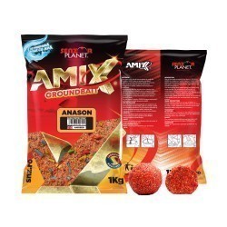 Nadă Senzor Planet AMIX Groundbait, Anason, 1kg