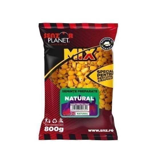 Semințe preparate Senzor Planet, Natural, 800g