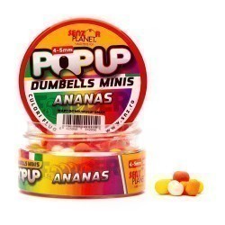 Pop up dumbells Senzor Planet Minis, Ananas, 4-5mm/10g