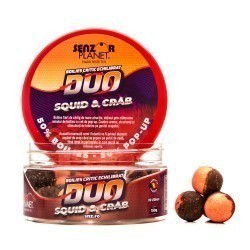 Boilies critic echilibrat Senzor Planet Duo, Squid & Crab, 16-20mm, 150g