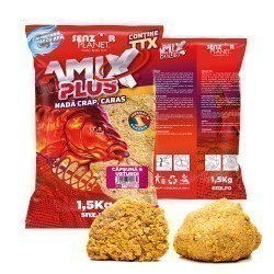 Nadă Senzor Planet Amix Plus Căpșună & Usturoi, 1.5kg