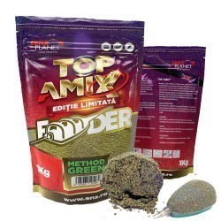 Nadă Top Feeder Amix Method Green (Scoică/Betaină), 1kg