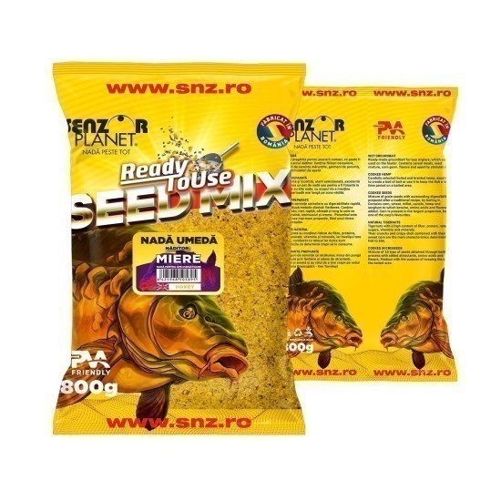 Nadă umedă Senzor Planet Ready To Use, MIere, 800g Nadă umedă Senzor Planet Ready To Use, MIere, 800g