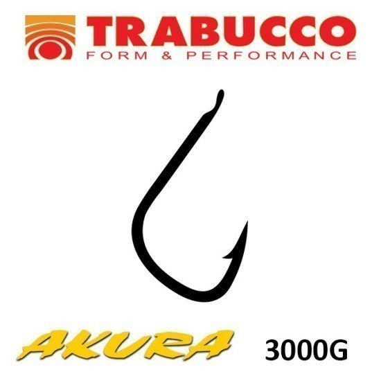 Cârlige Trabucco Akura 3000G, Nr.16, 15buc/plic