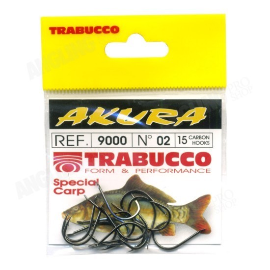 Cârlige Trabucco Akura 9000, Nr.14, 15buc/plic