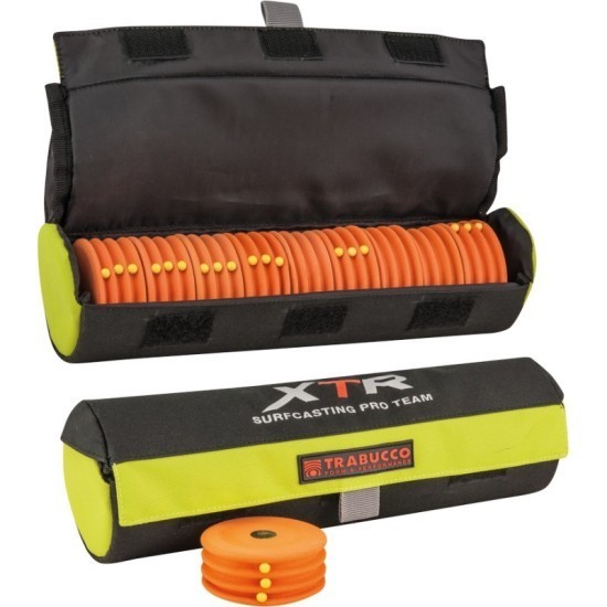 Penar cu role Eva pentru monturi Trabucco XTR Surfcasting Pro Team, 28x10cm Penar cu role Eva pentru monturi Trabucco XTR Surfcasting Pro Team, 28x10cm