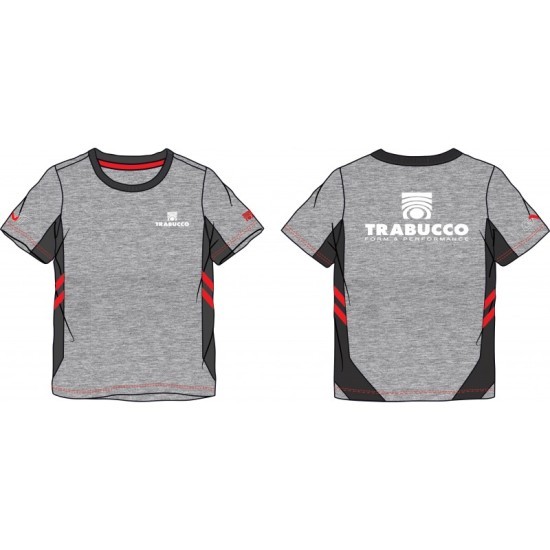 Tricou Trabucco GNT Pro Dry-Teck Jersey, Grey, 3X-Large Tricou Trabucco GNT Pro Dry-Teck Jersey, Grey, 3X-Large