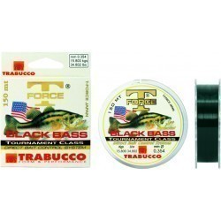 Fir monofilament Trabucco T-Force Black Bass, 0.35mm/15.8kg/150m