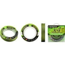 Fir textil Trabucco Dyna-Tex X4 Power, Moss Green, 0.20mm/11.3kg/150m